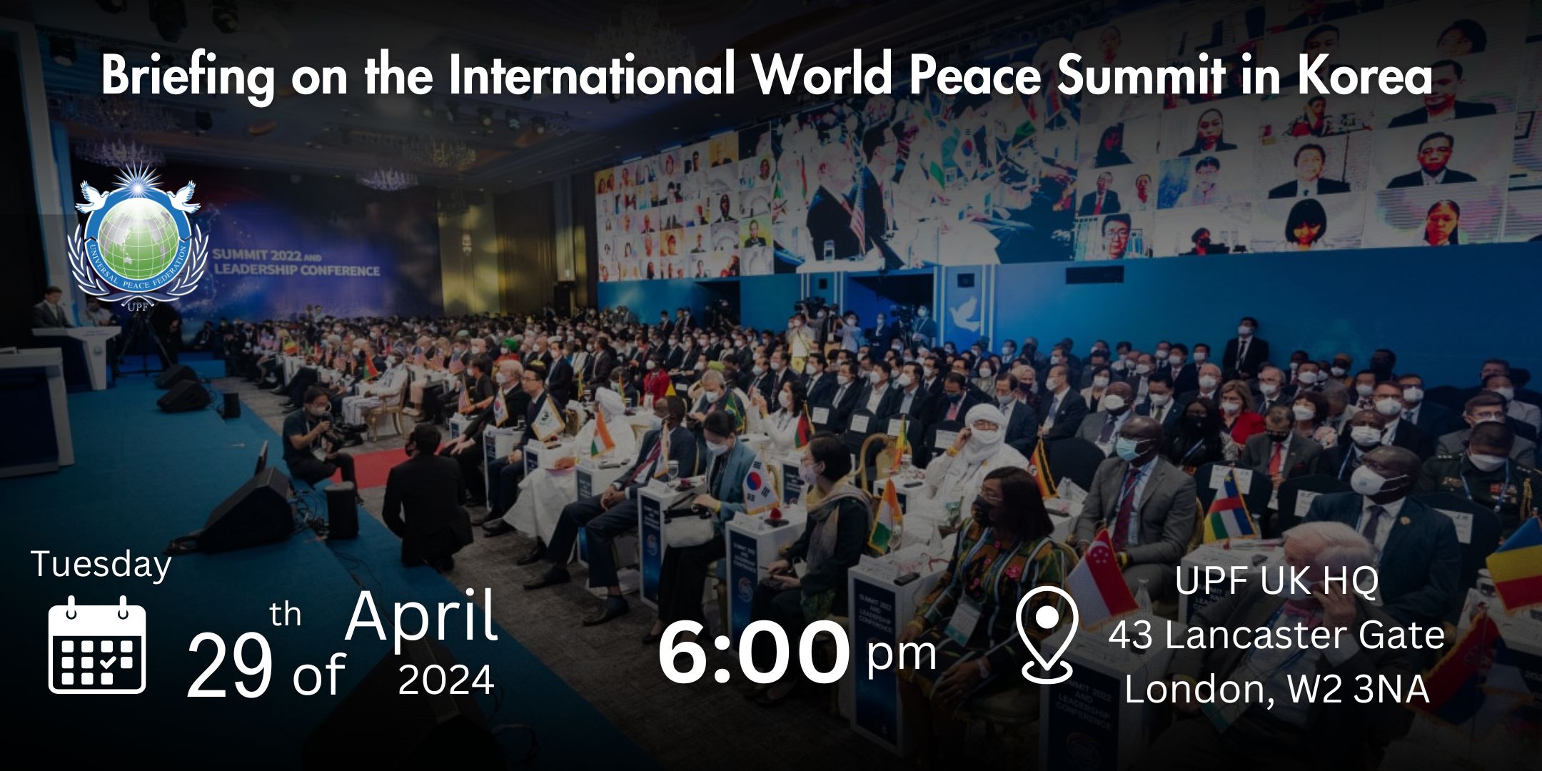 UPF World Summit 2025 Korea | Universal Peace Federation